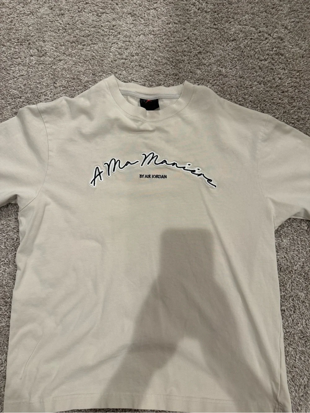 A Ma Manier by Jordan Men’s Cream Logo T-Shirt